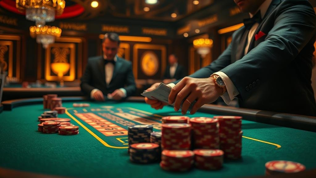 หน้าจอเกมบาคาร่าออนไลน์บนเว็บตรง