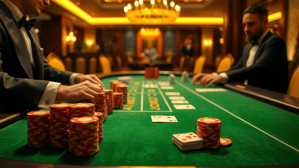 หน้าจอเกมบาคาร่า แสดงผลการเดิมพัน