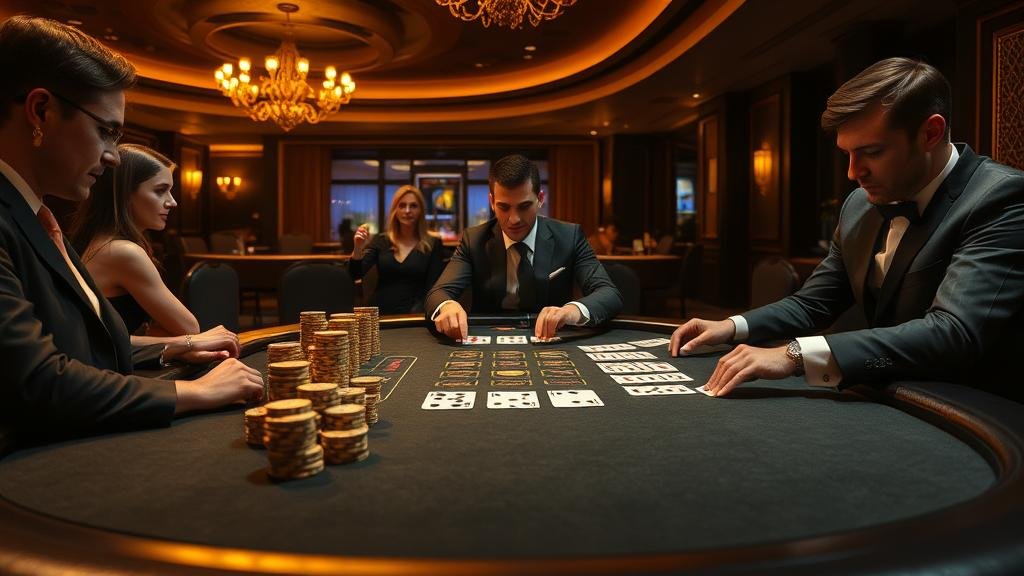 หน้าจอ AI Baccarat แสดงผลการคาดการณ์