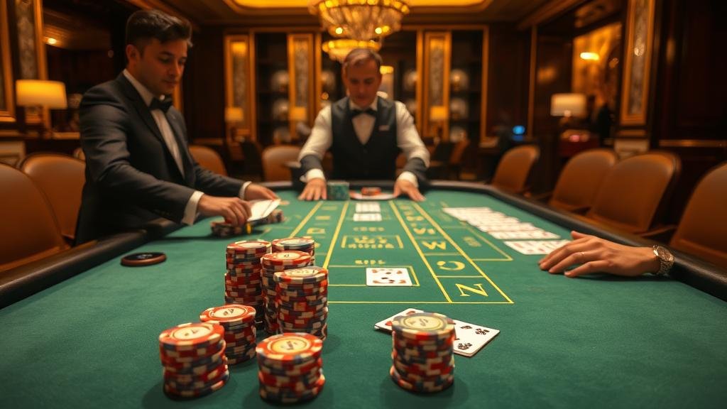 ตัวอย่างการอ่านเค้าไพ่บาคาร่า