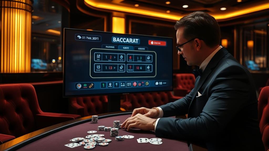 การทำงานของสูตรบาคาร่า AI