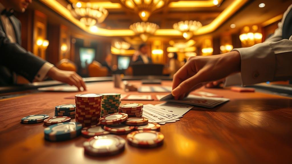 โค้ชฟุตบอลกำลังชมเกมอย่างใกล้ชิด