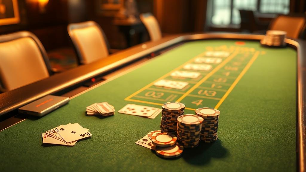 หน้าจอเกมบาคาร่าจากค่าย Playtech