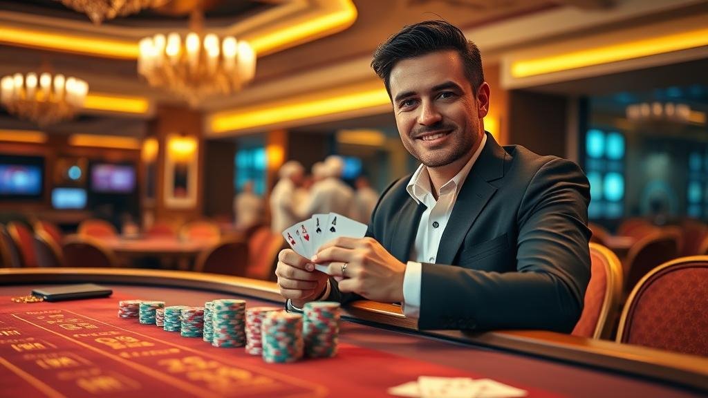 ภาพแห่งความสำเร็จในการเล่นบาคาร่า