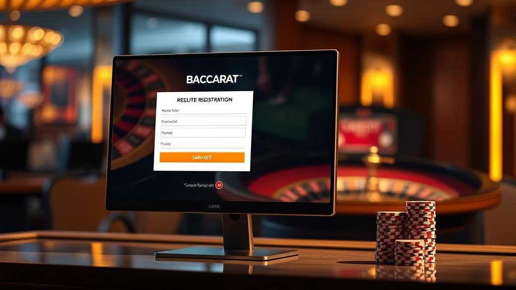 โต๊ะบาคาร่าแสดงการวางเดิมพันและไพ่