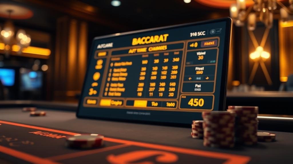 แผนภาพกลยุทธ์การเดินเงินบาคาร่า