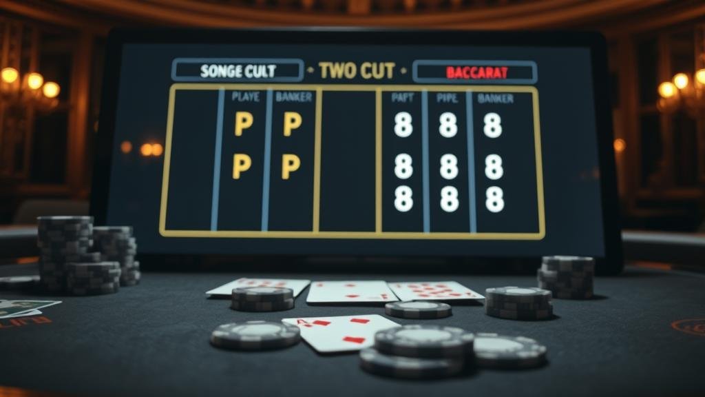 หน้าจอสมัครบาคาร่าออนไลน์บนคอมพิวเตอร์