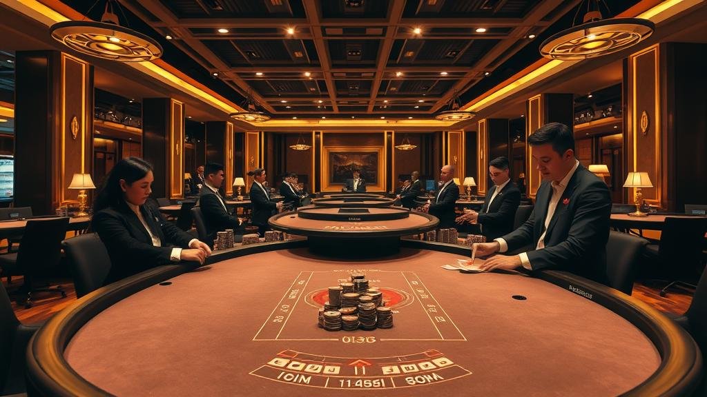 ตัวอย่างเค้าไพ่ปิงปองและสองตัดในบาคาร่า