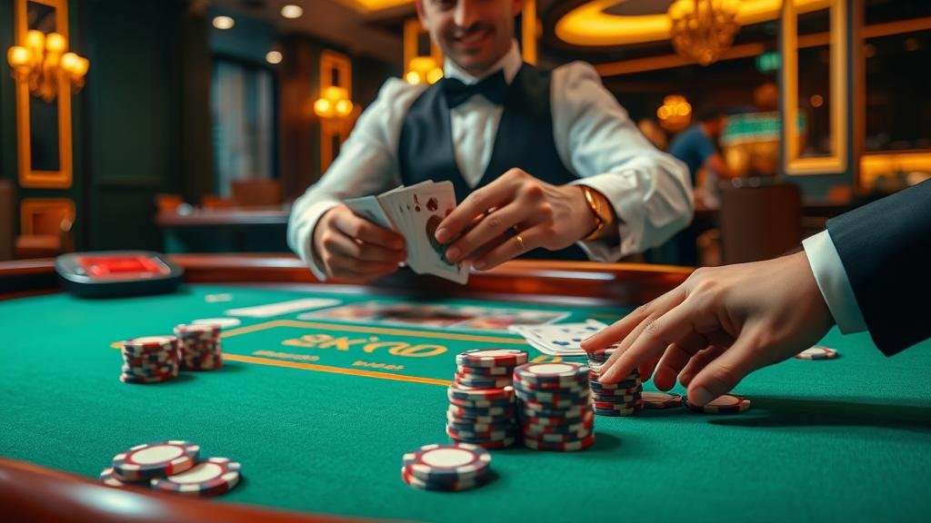 ตัวอย่างเค้าไพ่บาคาร่า ปิงปอง และ สองตัด