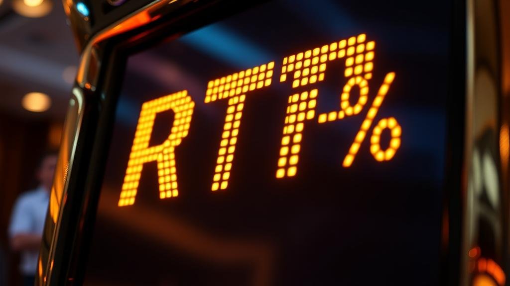 ภาพประกอบ RTP และความผันผวนของสล็อต