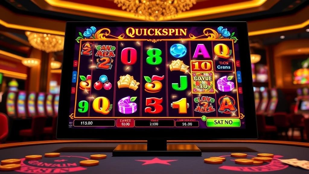 รวมเกมสล็อต Quickspin ที่เหมาะสำหรับมือใหม่