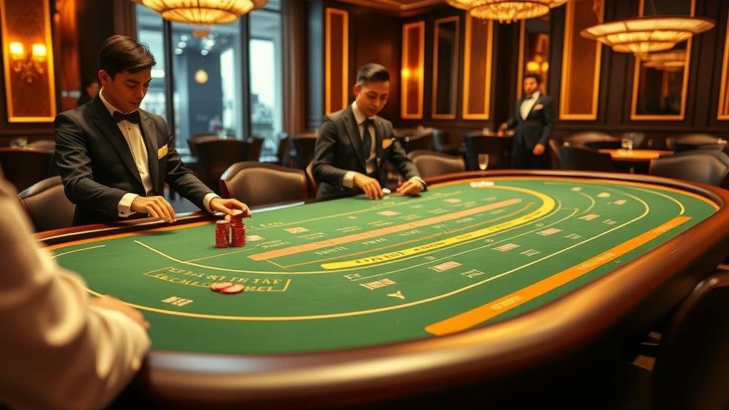 ดีลเลอร์สดในเกมบาคาร่า Evolution Gaming