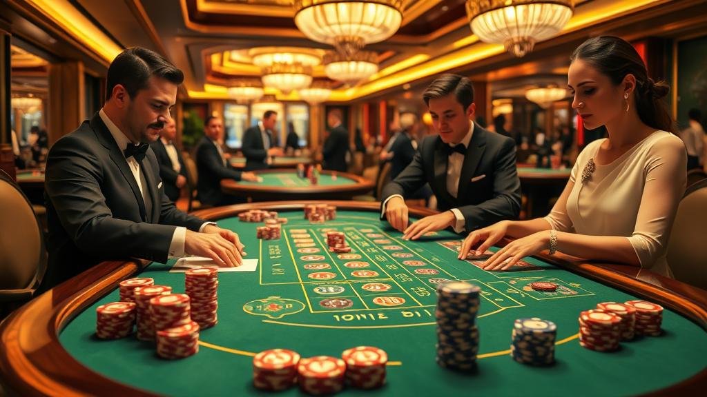 หน้าจอเกมบาคาร่าออนไลน์