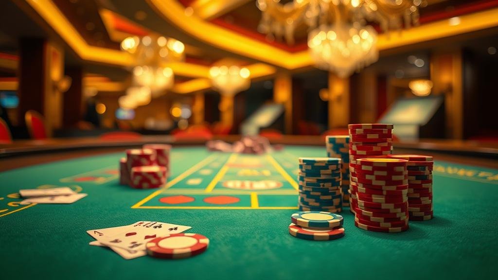 หน้าจอแสดงสถิติและเค้าไพ่บาคาร่า