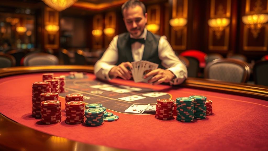 ตัวอย่างเค้าไพ่บาคาร่า: มังกร และ สลับคู่