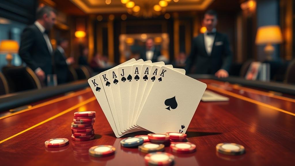 ตัวอย่างเค้าไพ่มังกรบาคาร่า