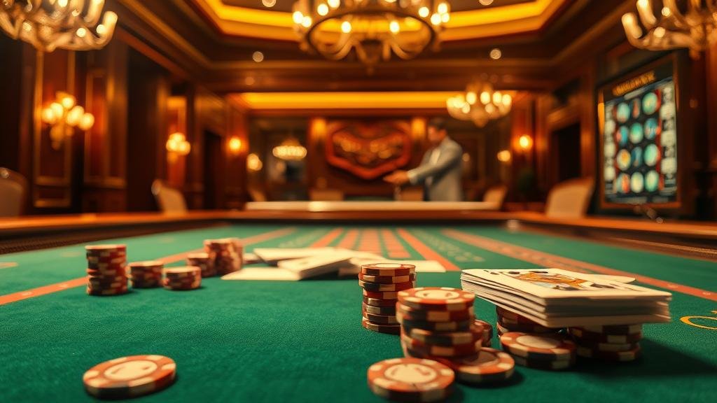 โลโก้และหน้าอินเทอร์เฟซค่ายบาคาร่าชั้นนำ