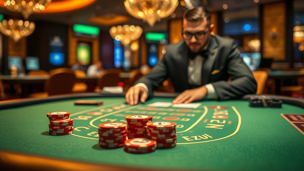 ดีลเลอร์สาวสวยจาก Sexy Baccarat