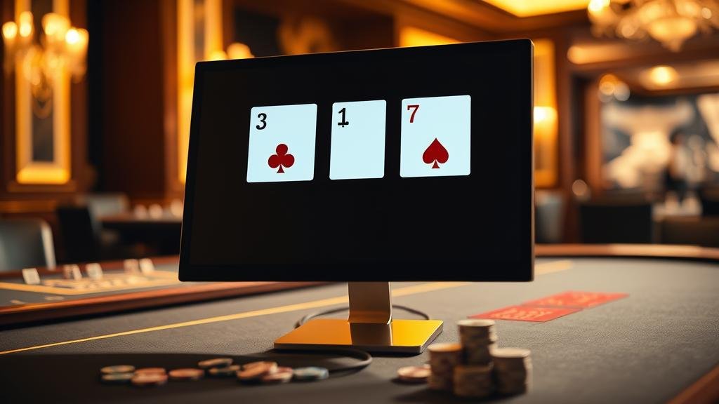การเล่นบาคาร่าบนคอมพิวเตอร์อย่างมีสมาธิ