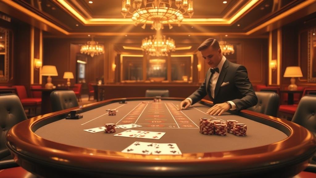 หน้าจอเกมบาคาร่าสด SA Gaming