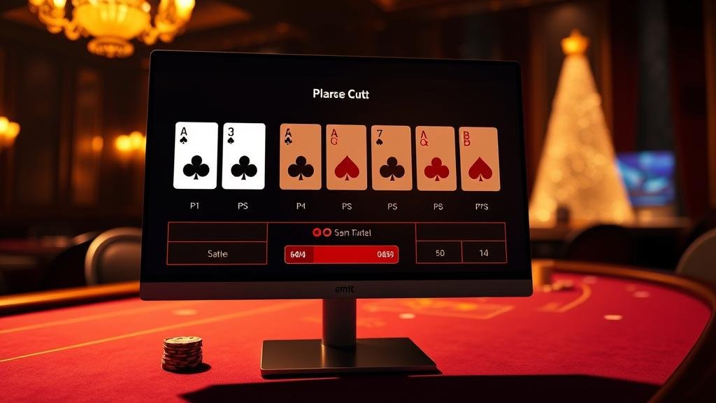 อินเทอร์เฟซเกมบาคาร่าสดจากค่ายดังในเอเชีย