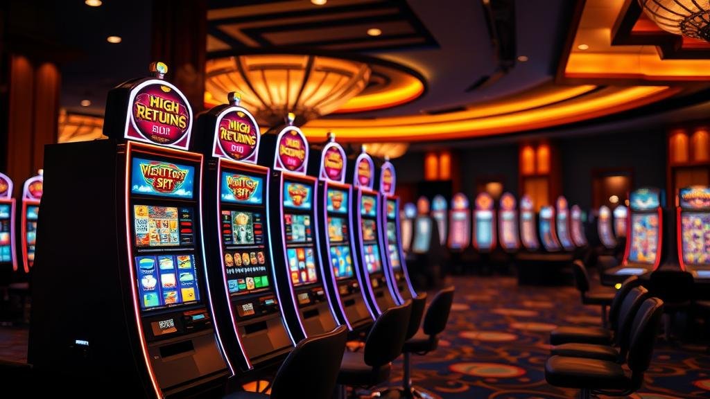 การแสดงผล RTP และ Volatility บนหน้าจอเกมสล็อต