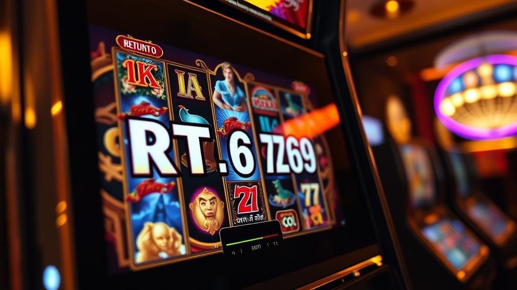 หน้าจอเกมสล็อต Habanero แสดงค่า RTP และปุ่มปรับเบท