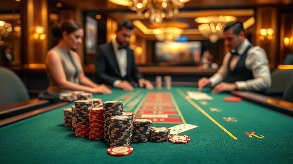 ภาพแสดงการบริหารงบประมาณและการหยุดขาดทุนในการเล่นบาคาร่า