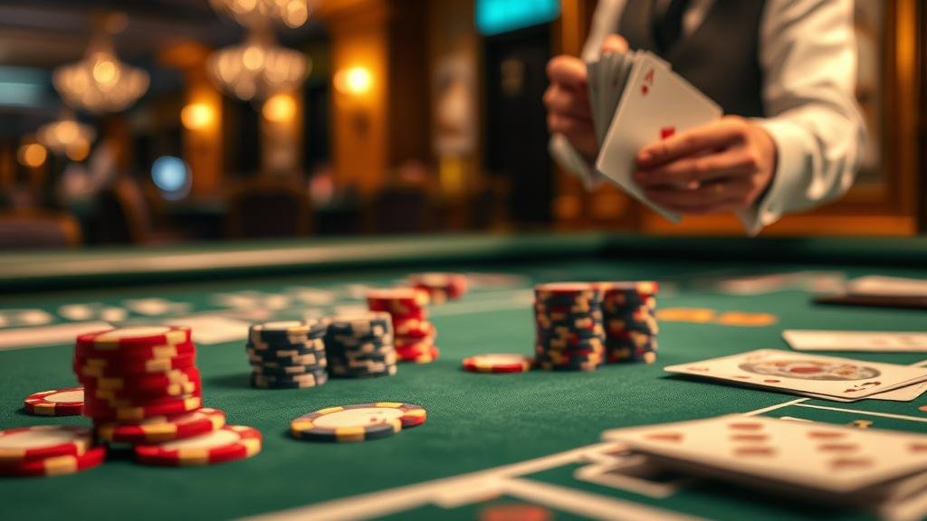 บรรยากาศการเล่นบาคาร่าสำหรับผู้เล่นทุนสูง