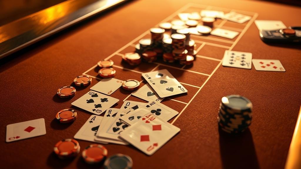 กลยุทธ์การเดินเงิน 1-3-2-4 ในบาคาร่า