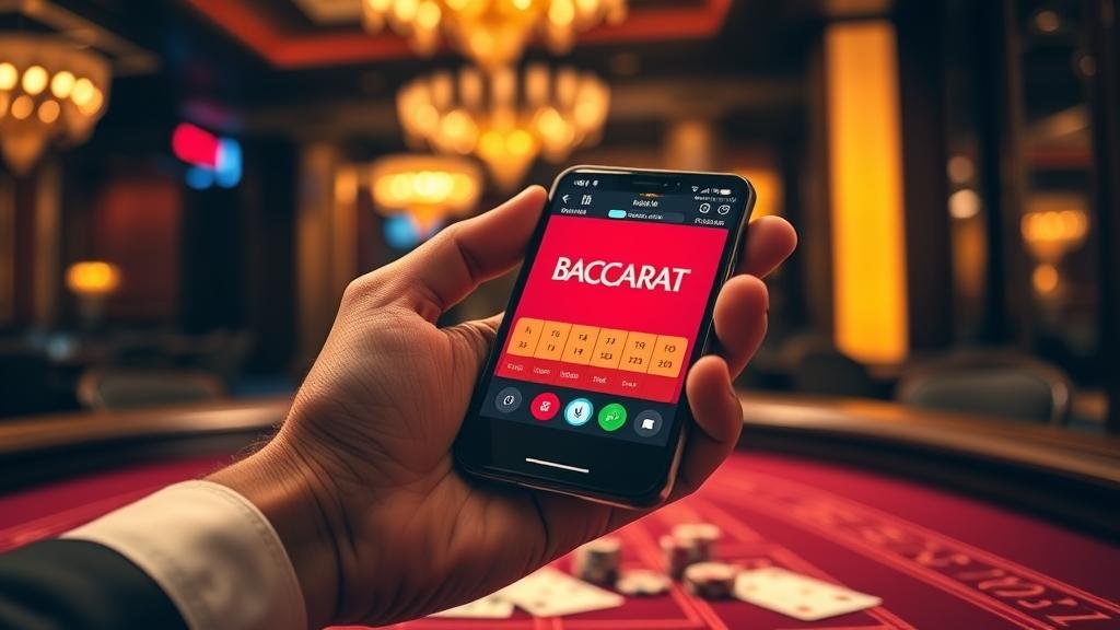 บาคาร่าออนไลน์: สูตรเด็ดพิชิตเงินล้านบนมือถือ พร้อมเทคนิควิเคราะห์ไต่ระดับ