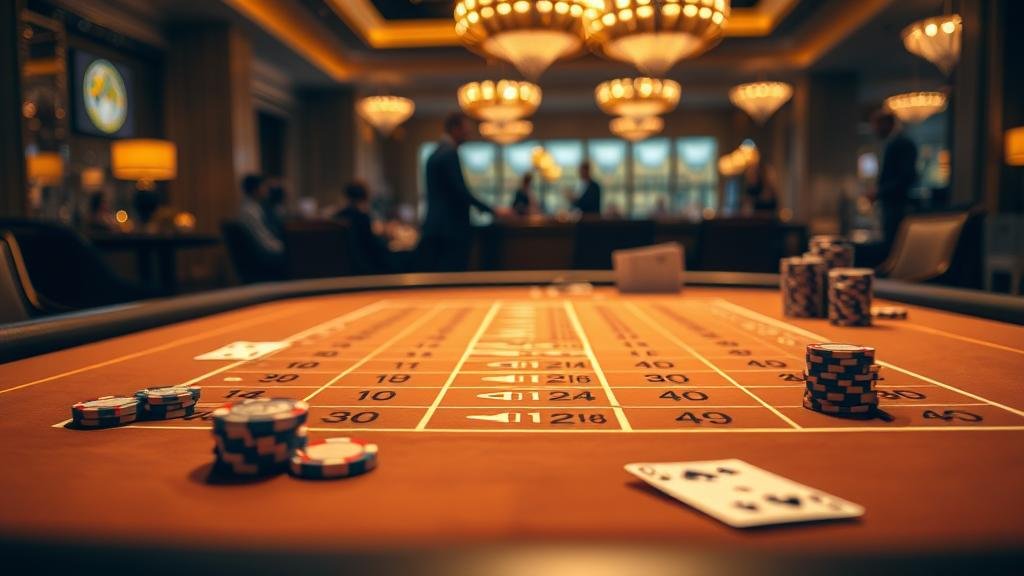 ตัวอย่างการวางเดิมพันบาคาร่าตามเค้าไพ่สามตัด