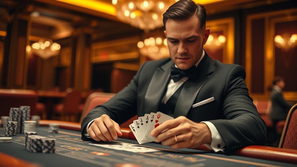 หน้าจอแสดงผลเกมบาคาร่าสดและการวางเดิมพัน