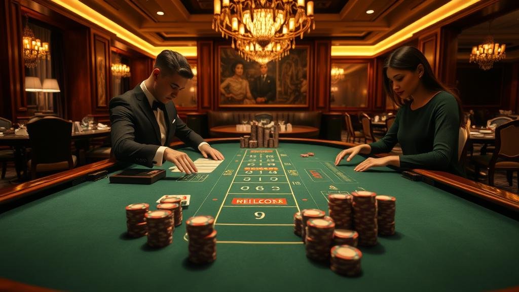 หน้าจอเกมบาคาร่า DG Casino