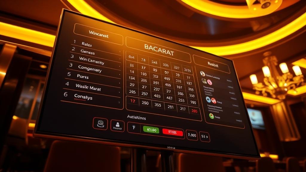 โลโก้ค่ายเกมบาคาร่าชั้นนำ เช่น Sexy Baccarat, SA Gaming, WM Casino