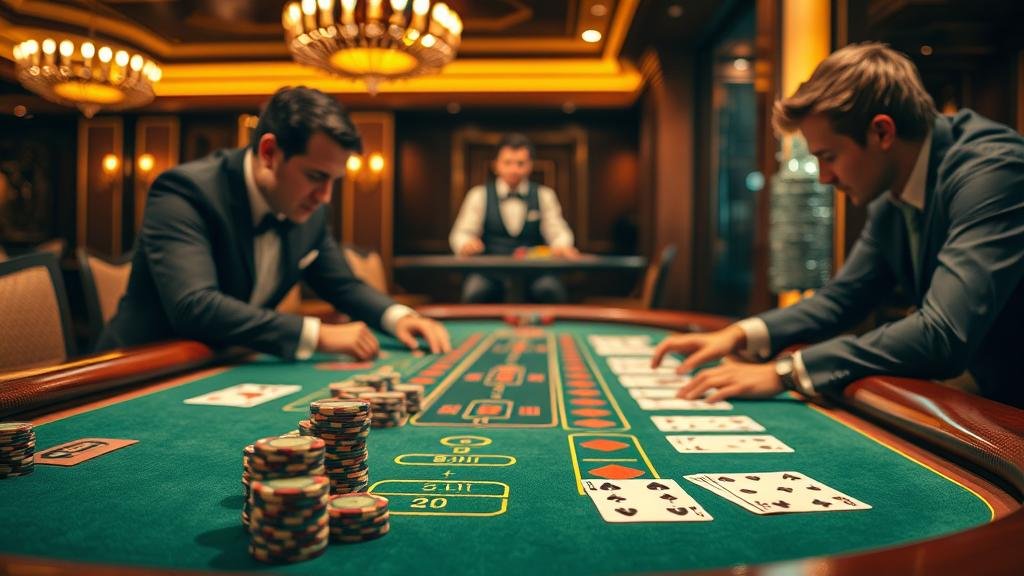 บรรยากาศคาสิโนออนไลน์ที่น่าตื่นเต้น