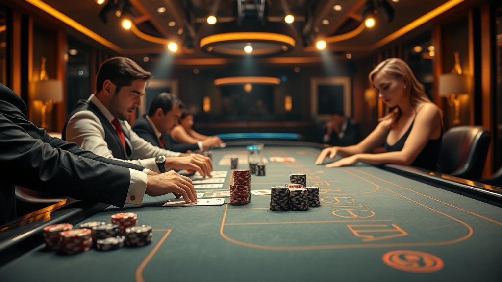 ตารางสรุปวิธีเล่นและกติกาบาคาร่า