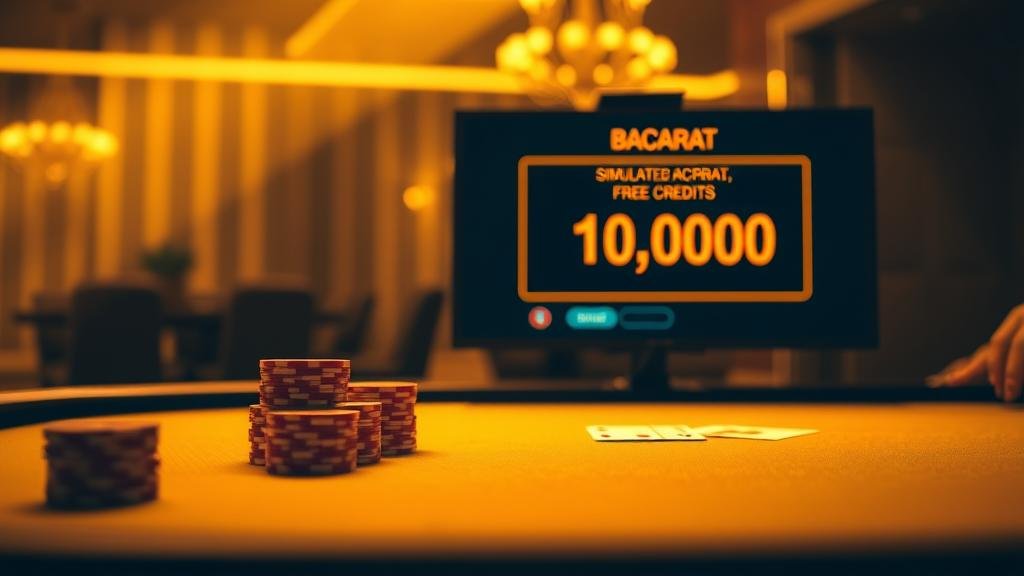 หน้าจอแสดงผลบาคาร่าและสถิติเค้าไพ่