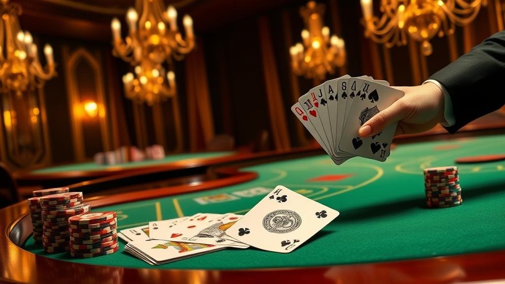 หน้าจอแสดงสถิติและเค้าไพ่บาคาร่า