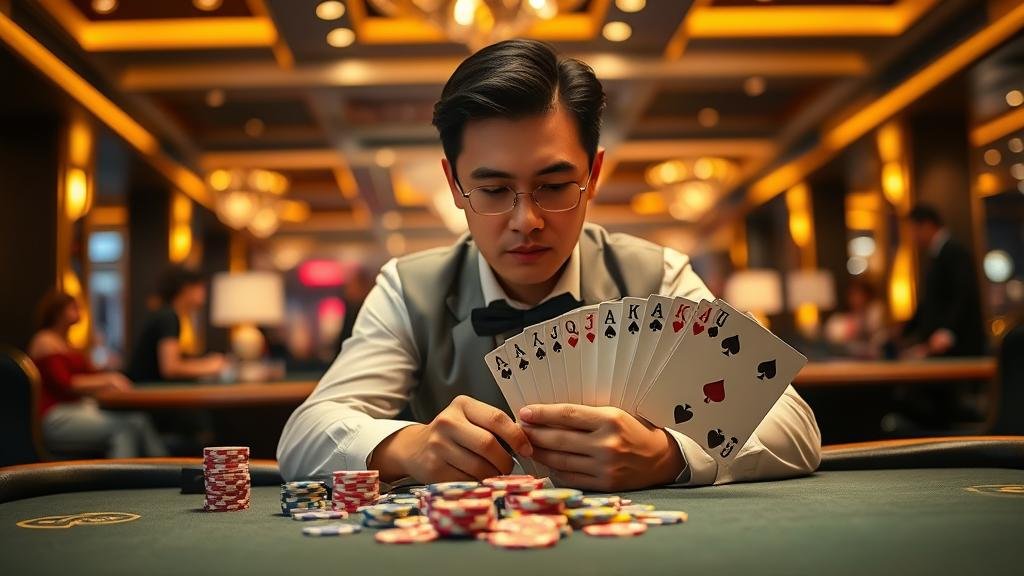 ตัวอย่างเค้าไพ่บาคาร่าที่นิยมใช้