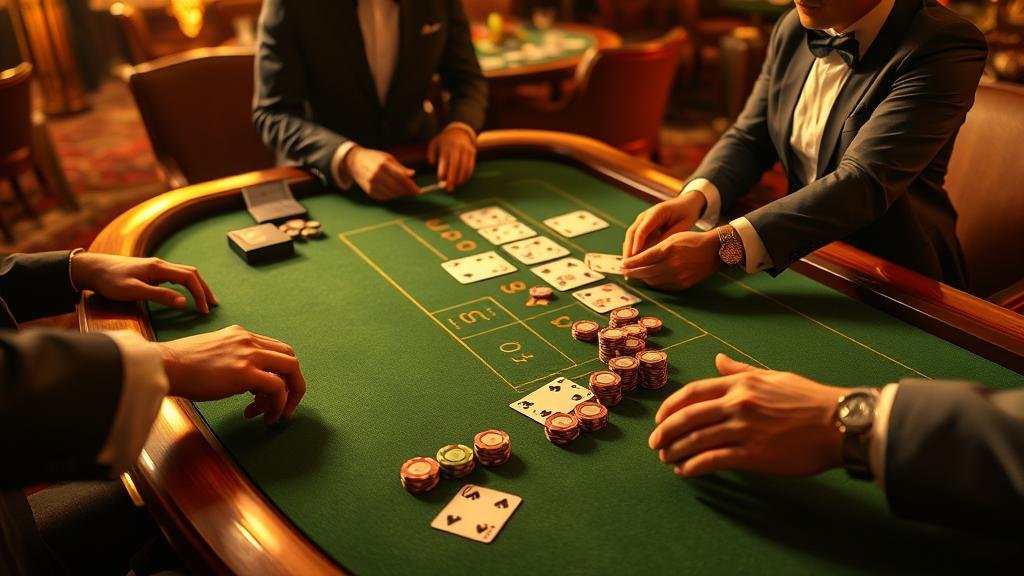 เค้าไพ่ปิงปองและเค้าไพ่สลับคู่ในบาคาร่า