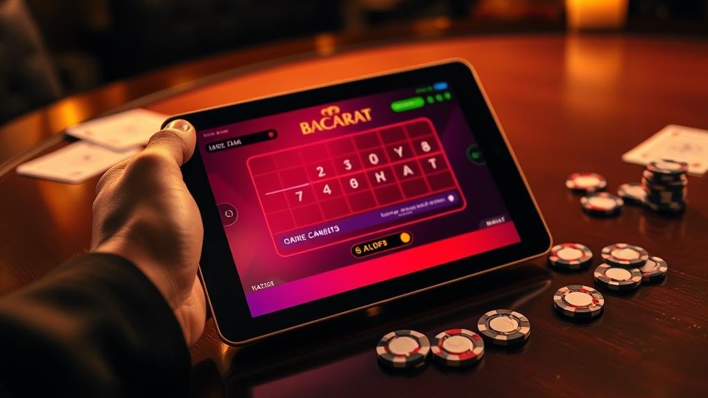 บาคาร่า: สูตรเดินเงินออนไลน์ทุนน้อย เล่นบนแท็บเล็ต Android iOS ให้ชนะ ยั่งยืน