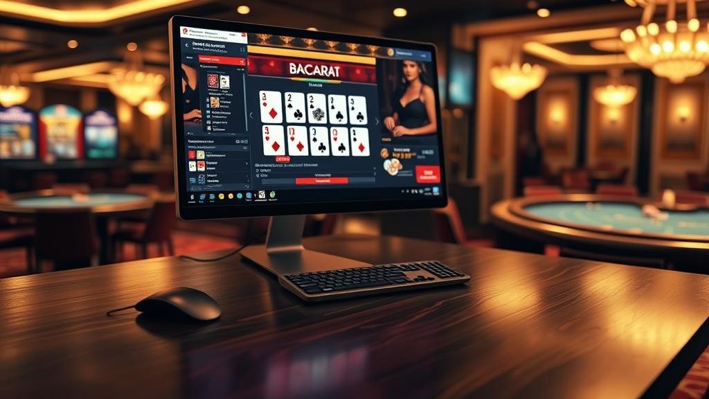 การเล่นบาคาร่าบนแท็บเล็ต