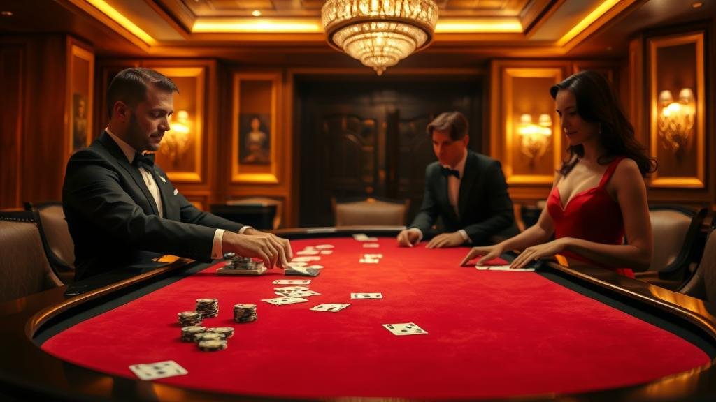 บาคาร่าสด Evolution Gaming กลางคืน