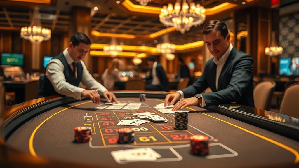 ดีลเลอร์สด Evolution Gaming กับเกมบาคาร่า