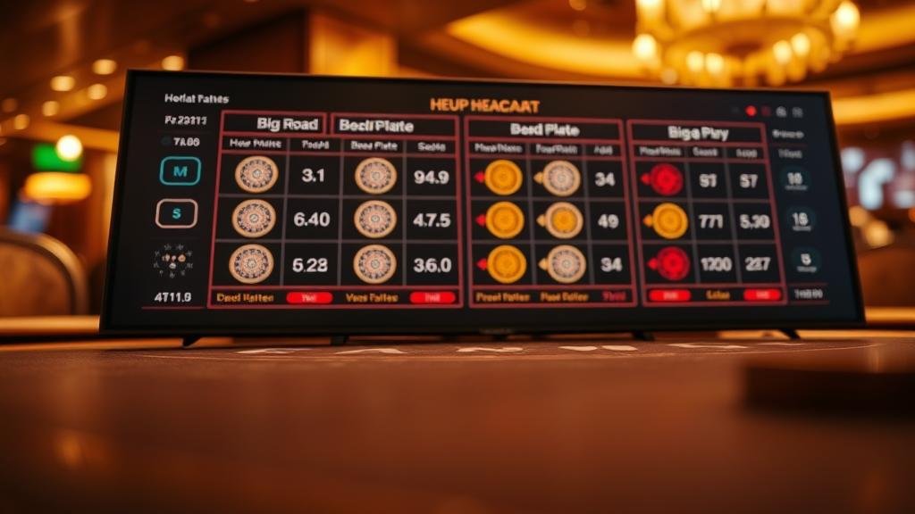 ตัวอย่างเค้าไพ่สามตัดบาคาร่า