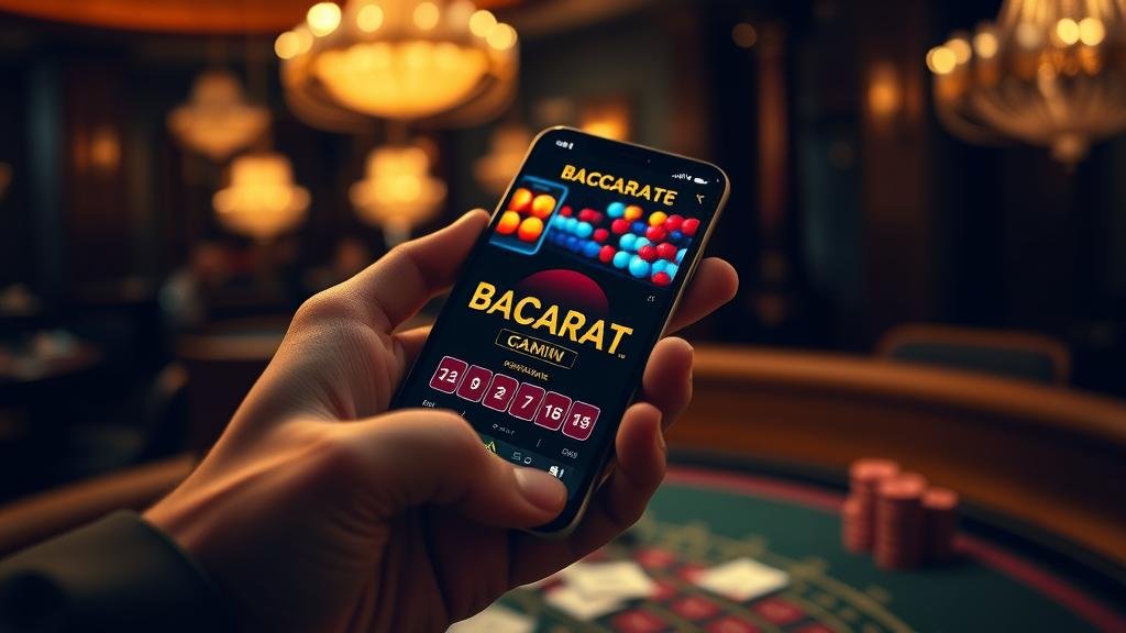 บาคาร่าเวอร์ชันยุโรปบนแท็บเล็ต