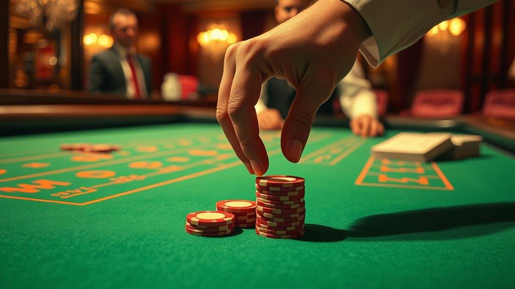 ตารางสถิติเค้าไพ่บาคาร่าบนแท็บเล็ต