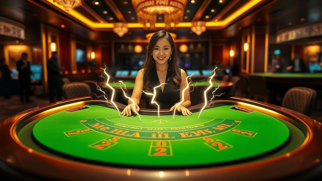 บาคาร่าสายฟ้า: เคล็ดลับเลือกค่าย Allbet, DG, SA Gaming ฉบับปี 2025 พร้อมวิธีอ...