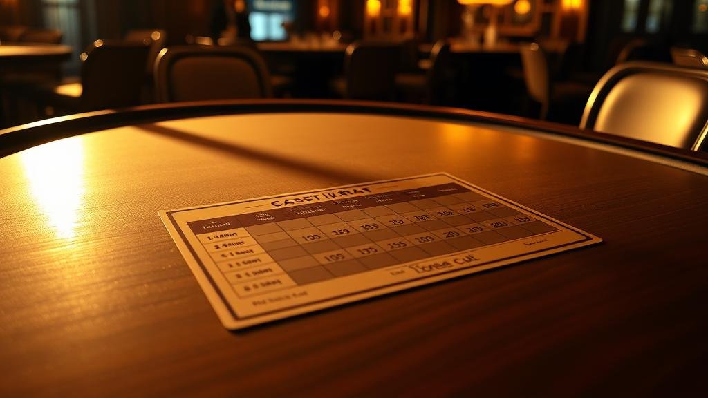 นักพนันมืออาชีพใช้เค้าไพ่สามตัดเล่นบาคาร่า